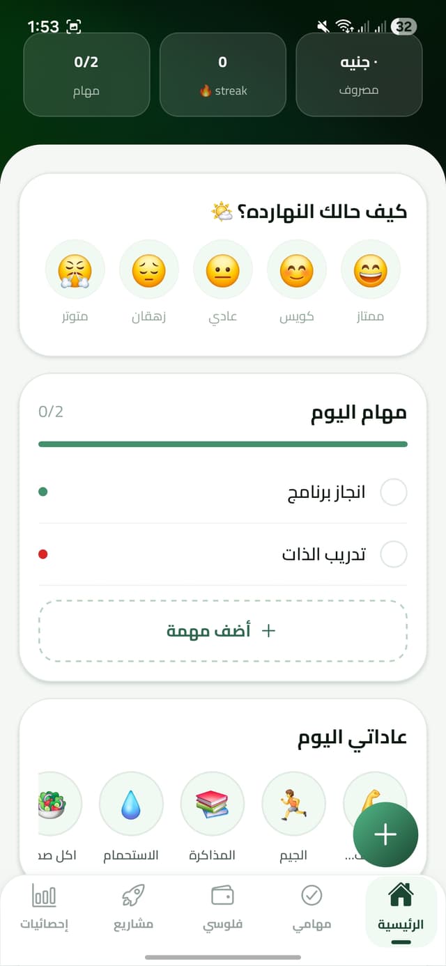 المشاريع